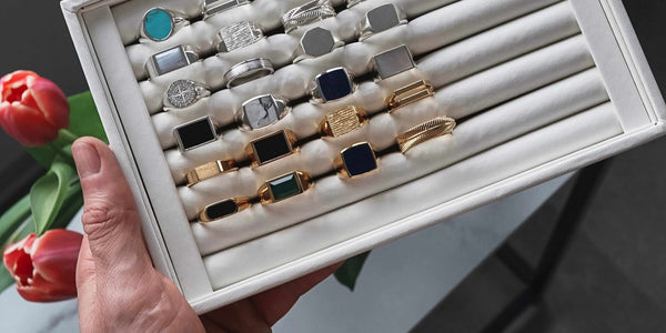 Ringe Silber und Gold