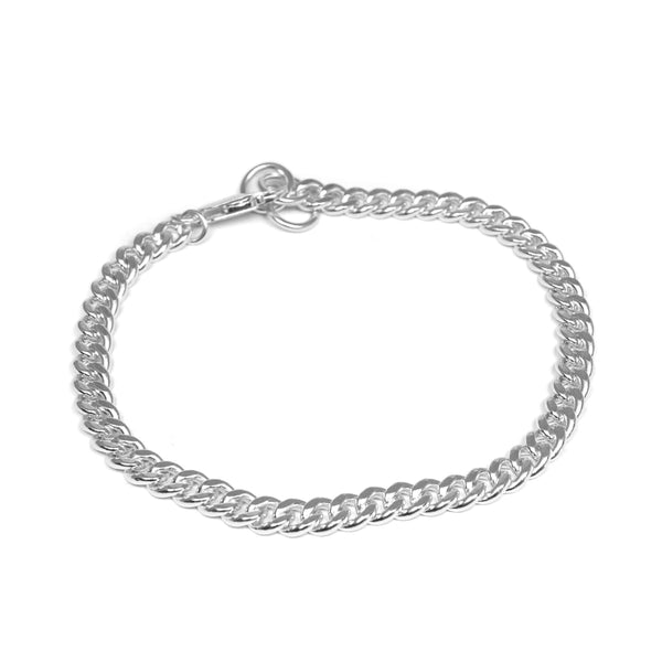 925 Sterling Silver Armband [Curb] Armband Sprezzi 