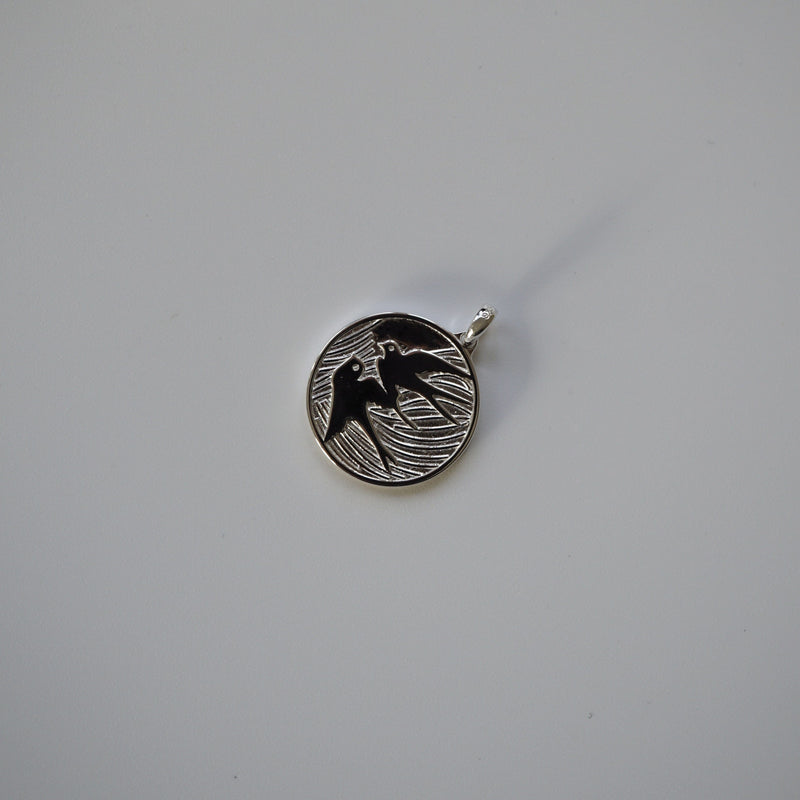 Halsketten Anhänger Silber Peace Dove Sterling Silver Sprezzi Fashion