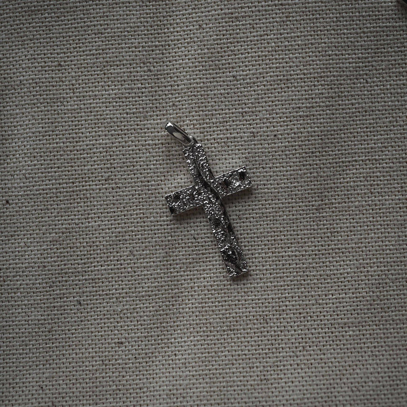 Halsketten Anhänger 925 Sterling Silver Kreuz Sprezzi Fashion