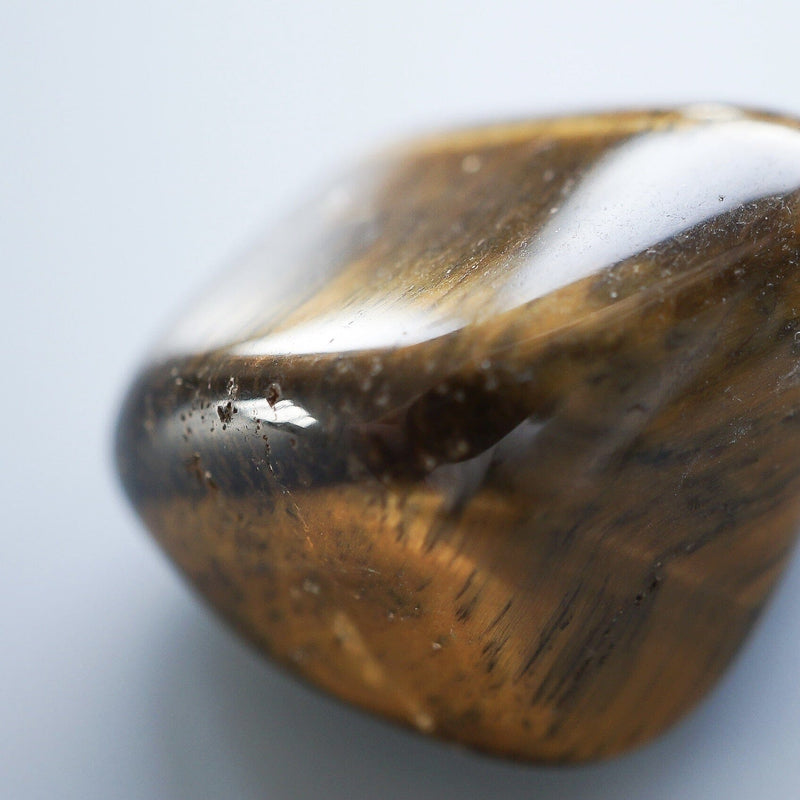 925 Silver Ketten Anhänger [Tiger Eye] Halsketten Sprezzi 