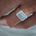 Aquamarin Blauer Silber Ring