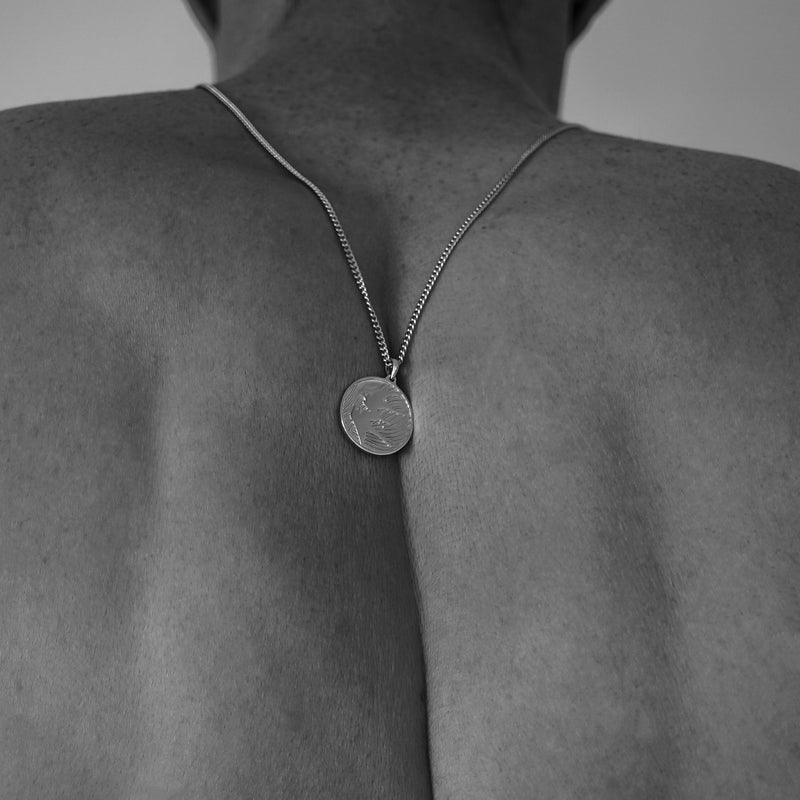 Männer Kette aus 925 Sterling Silver mit Anhänger Sprezzi Fashion