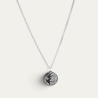 Halskette 925 Silber Anhänger [Peace]