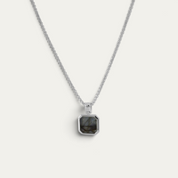 Halskette 925 Silber Anhänger [Larvikit]