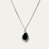 Halskette 925 Silber Anhänger [Onyx Crash]