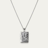 Halskette 925 Silber Anhänger [Meteorit]