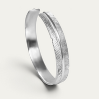 Armreif 925 Silber [Feder]