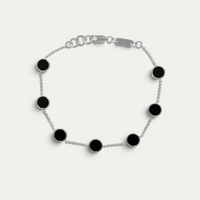 Armband 925 Silber [Onyx]