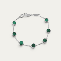 Bracciale In Argento 925 [Malachite]