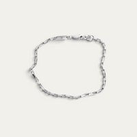 Bracciale in argento 925 [Small Paperclip]