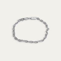 Armband 925 Silber [Cable Link]