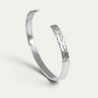 Armreif 925 Silber [Gehämmert]
