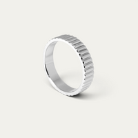 Bandring 925 Silber & Gold [Linear]