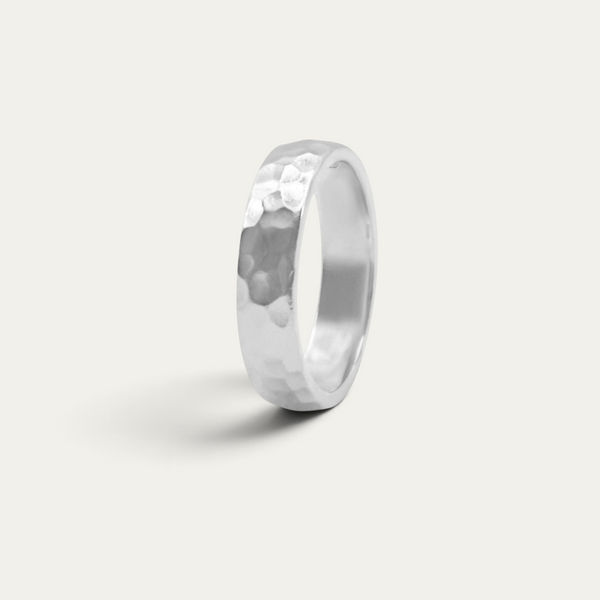Bandring 925 Silber [Gehämmert]