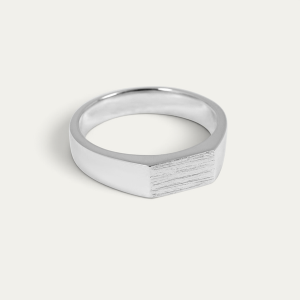 Ring 925 Silber & Gold [Raw Thin]