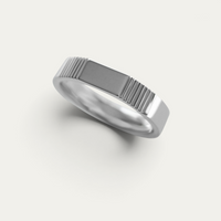 Bandring 925 Silber & Gold [Lines]