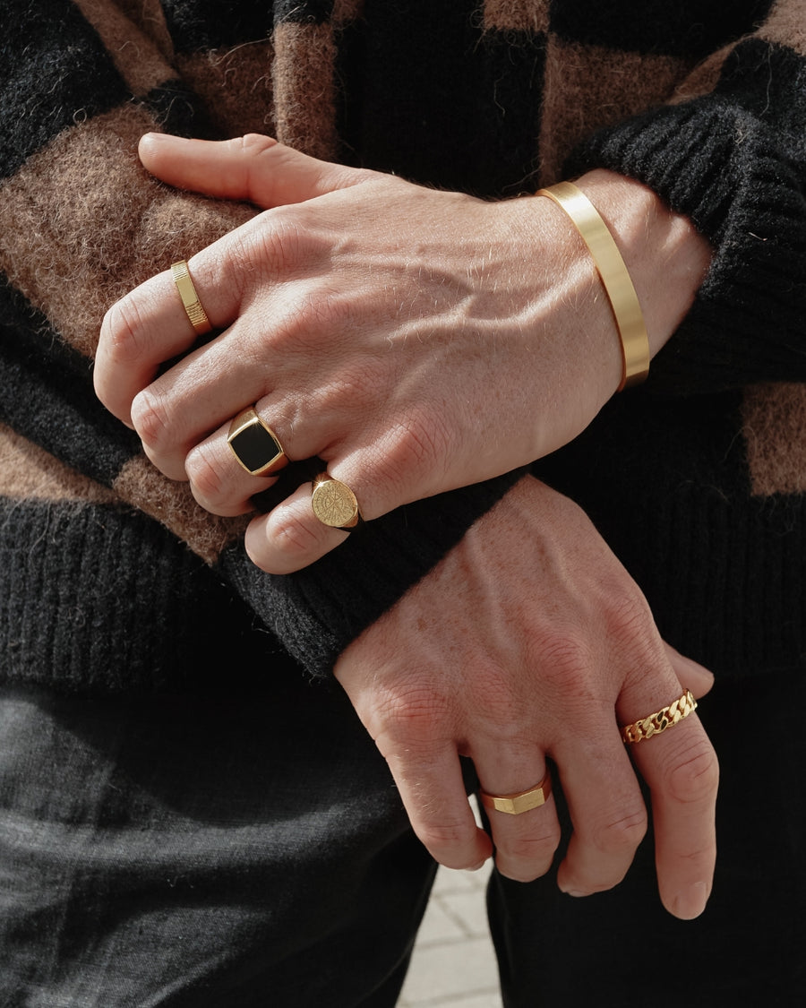 Gold Ringe Männer Style