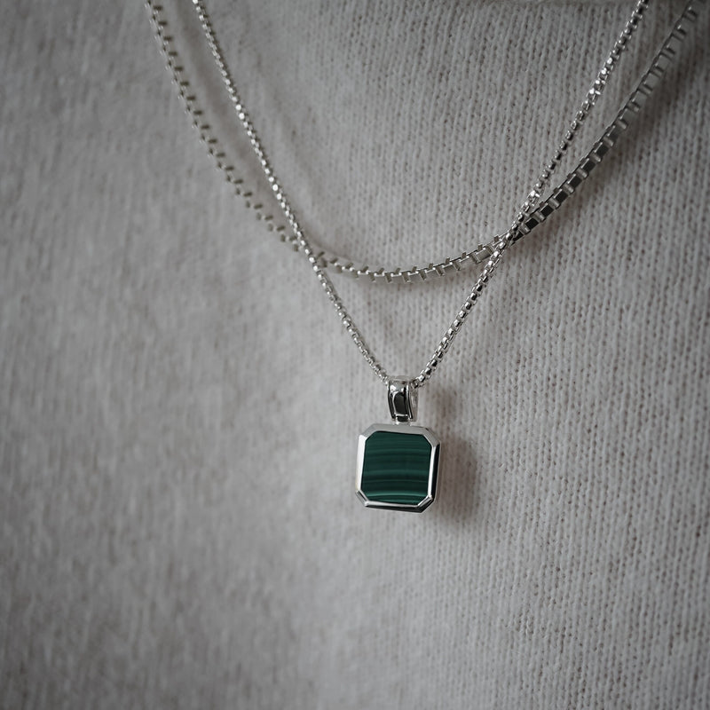 Halsketten aus 925 Silber im Schmuck-Set als Geschenk für Männer