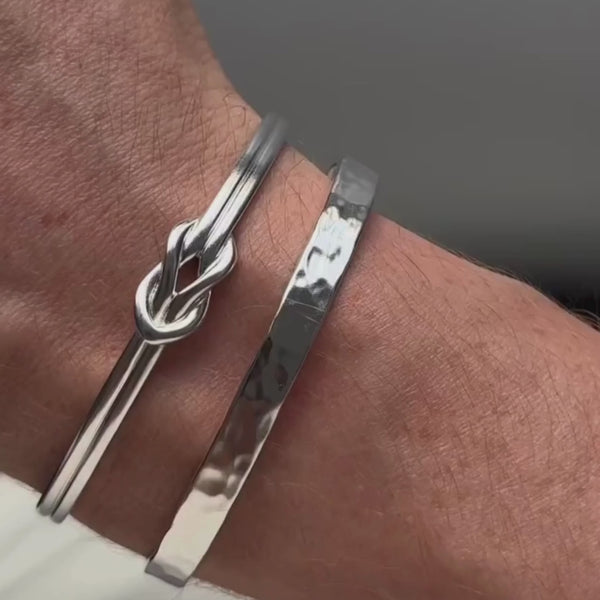Bracelet martelé