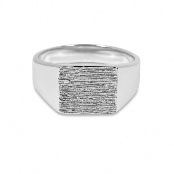 Minimalistischer Herren Ring aus 925 Sterling Silber handmade Sprezzi Fashion
