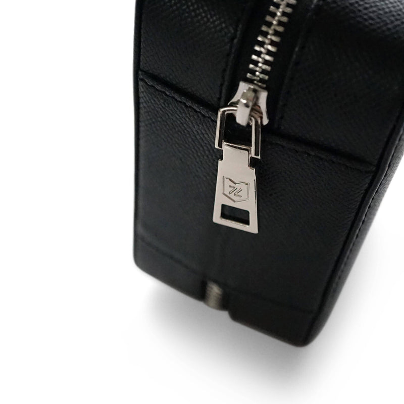 Luxuriöse Leder Uhrenbox schwarz Aufbewahrung für bis zu 2 Uhren Sprezzi Fashion