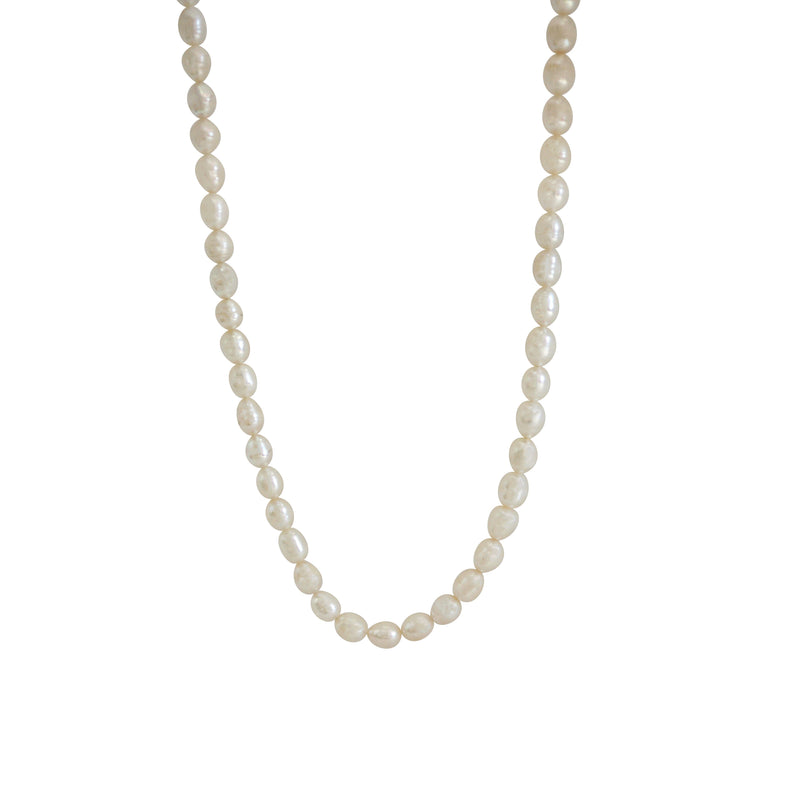 Streetwear Water Pearl Necklace Perlen Halskette Männer