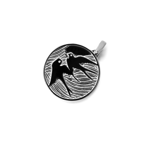 Halsketten Anhänger Silber Peace Dove Sterling Silver Sprezzi Fashion