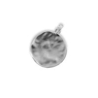 Halsketten Anhänger 925 Sterling Silver gehämmert Sprezzi Fashion