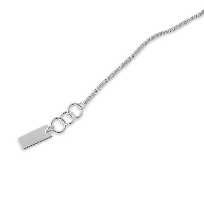 Silber Box Armband für Männer aus 925 Sterling Silver Sprezzi Fashion