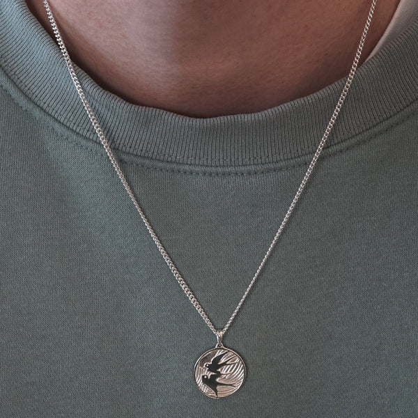 Männer Kette aus 925 Sterling Silver mit Anhänger Sprezzi Fashion