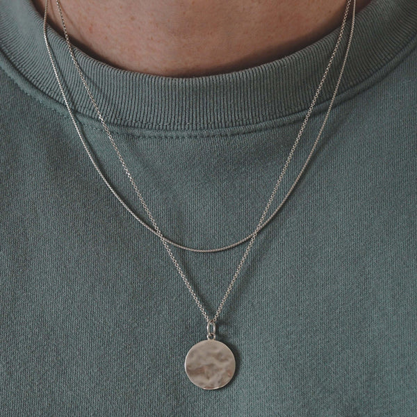 Hochwertige Halsketten für Männer aus 925 Silber im Schmuck-Set