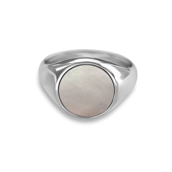 Ovaler Siegelring Männer 925 Silber Ring mit Edelstein Sprezzi Fashion