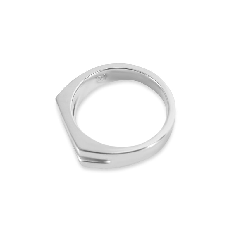 Minimalistischer Herren Ring aus 925 Silber und Gold handmade Sprezzi Fashion