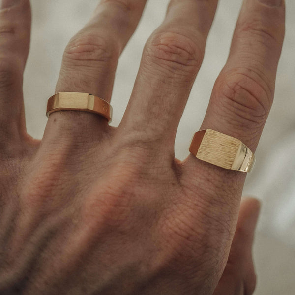 Ringe Raw Set Gold Set Sprezzi 54 54 