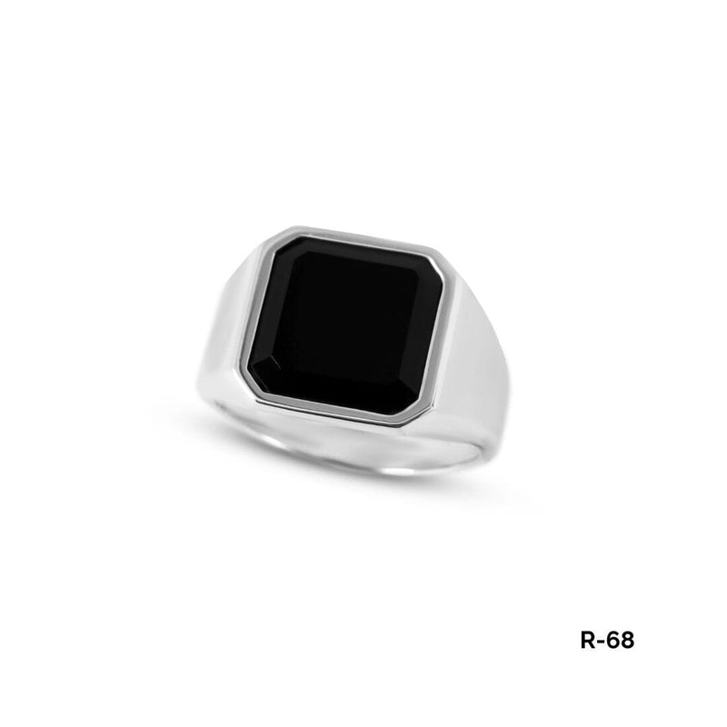Siegelring Silber Herren mit echtem Onyx Stein Silver