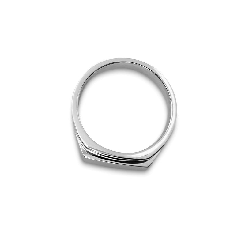 Minimalistischer Siegelring aus 925 Sterling Silver für Männer Sprezzi Fashion