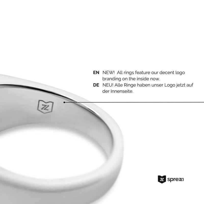 Siegelring mit Onyx Stein Ringe Sprezzi 