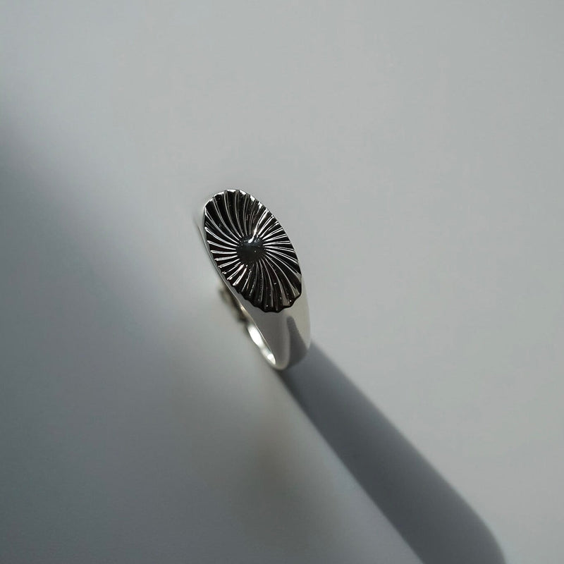 Männer Ring aus 925 Sterling Silber minimalistisch Sprezzi Fashion