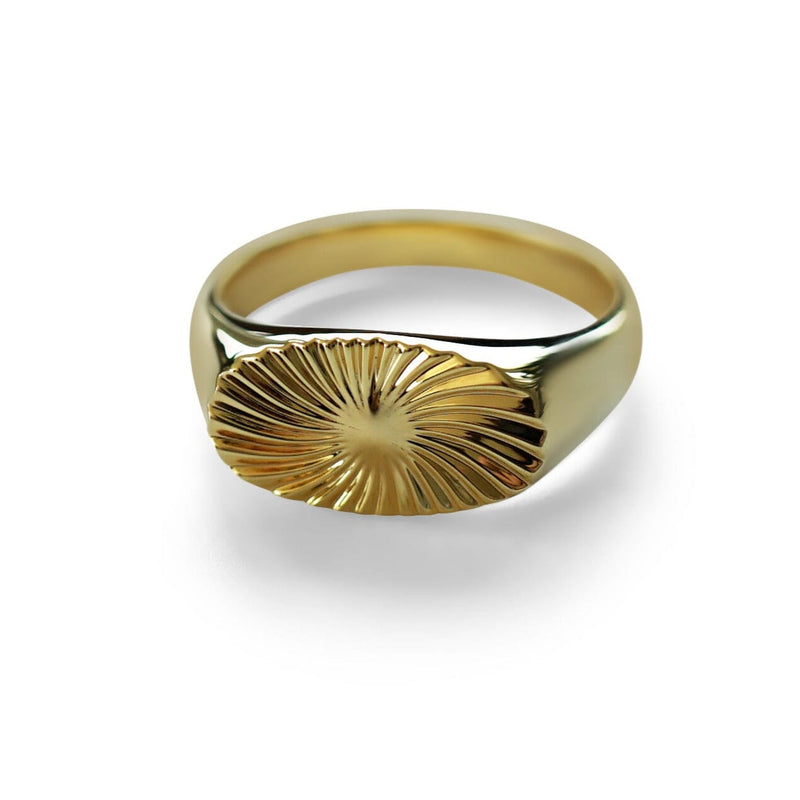Männer Ring aus Gold minimalistisch Sprezzi Fashion