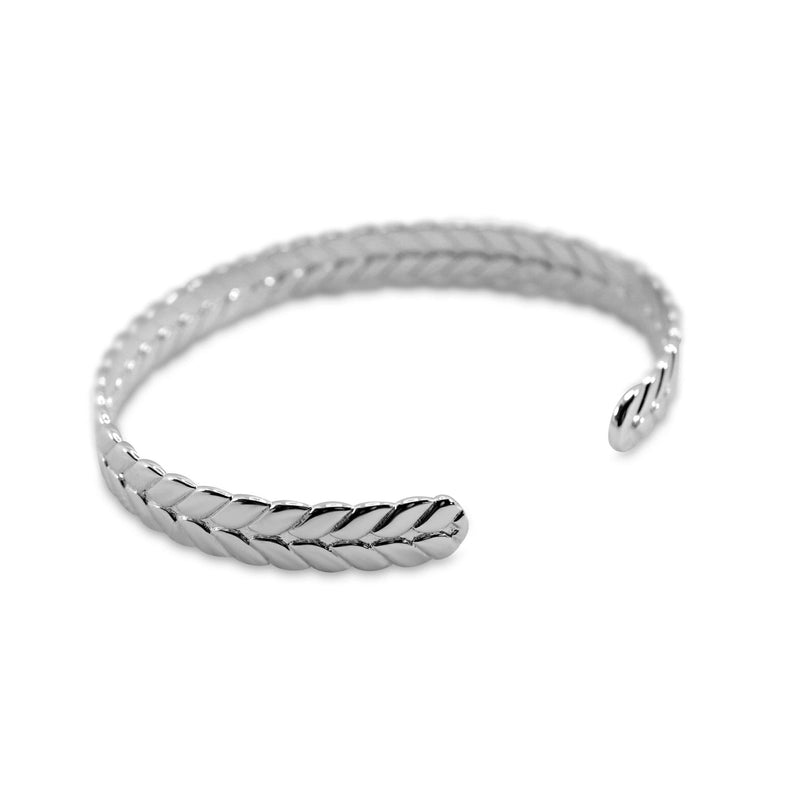 Hochwertiger 925 Silber Armreif für Männer Vintage Look Sprezzi Fashion