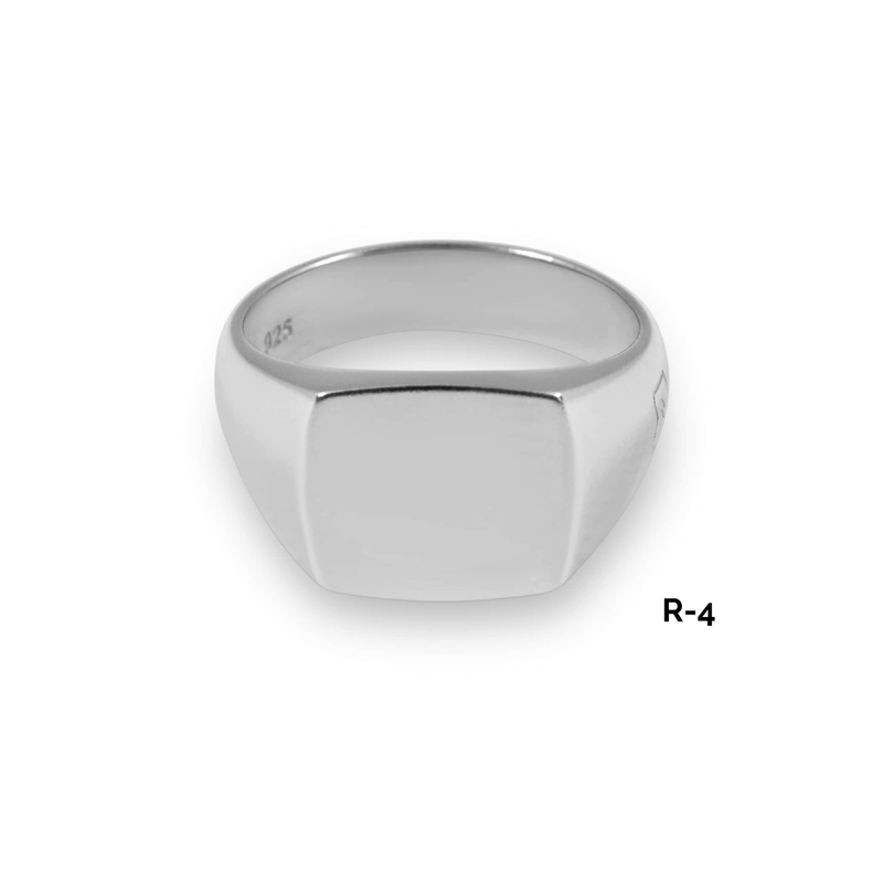 Zwei Silber Siegelringe im Set Ringe Sprezzi 