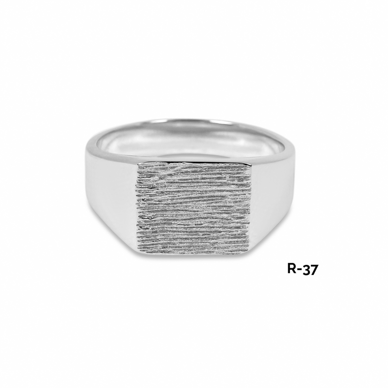 Zwei Silber Siegelringe im Set Ringe Sprezzi 